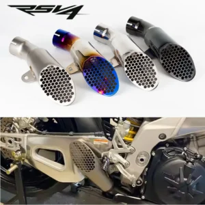 Silenciador de escape para motocicleta Aprilia RSV4 1100 Factory Tuono V4 1100 Factory 2021-2024,
