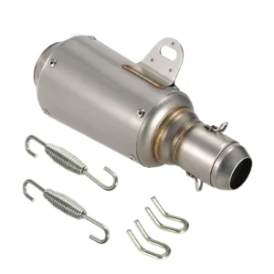 tubo de escape de acero inoxidable para motocicleta ATV de 51mm